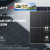 Panel Solar-515 W-BIFACIAL-DMEGC Infinity RT B54HBW N TYPE