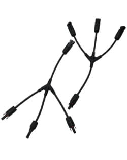 Conectores Paralelo 3 Paneles FV MC4 Flexible