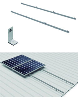 Estructura cubierta de chapa Cubierta Metálica L 1 Panel 03 V