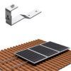 Estructura Cubierta Tejas 6 Paneles Solares con salvatejas 02 V