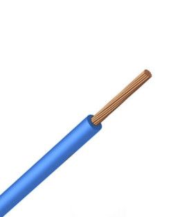 Cable unifilar 6 mm² H07Z1-K (AS) AZUL