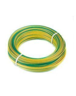 Rollo Cable Unifilar 6 mm² H07Z1-K (AS) 100m Tierra