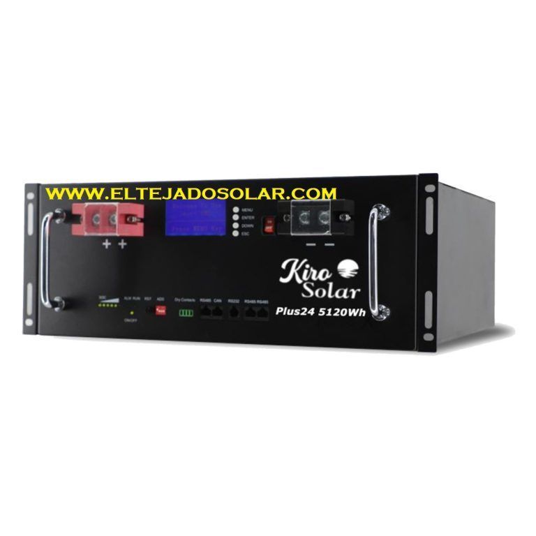 BATERÍA DE LITIO KIROSOLAR PLUS 48 V 5120 W BATERÍA DE LITIO KIROSOLAR PLUS 48 V 5120 W