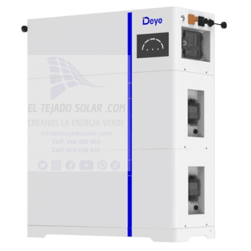 Pack 10 kWh 2 Baterias de Aiw B + KIT BMS AIW CON WIFI 48 V Deye Pack 10 kWh 2 Baterias de Aiw B + KIT BMS AIW CON WIFI 48 V Deye