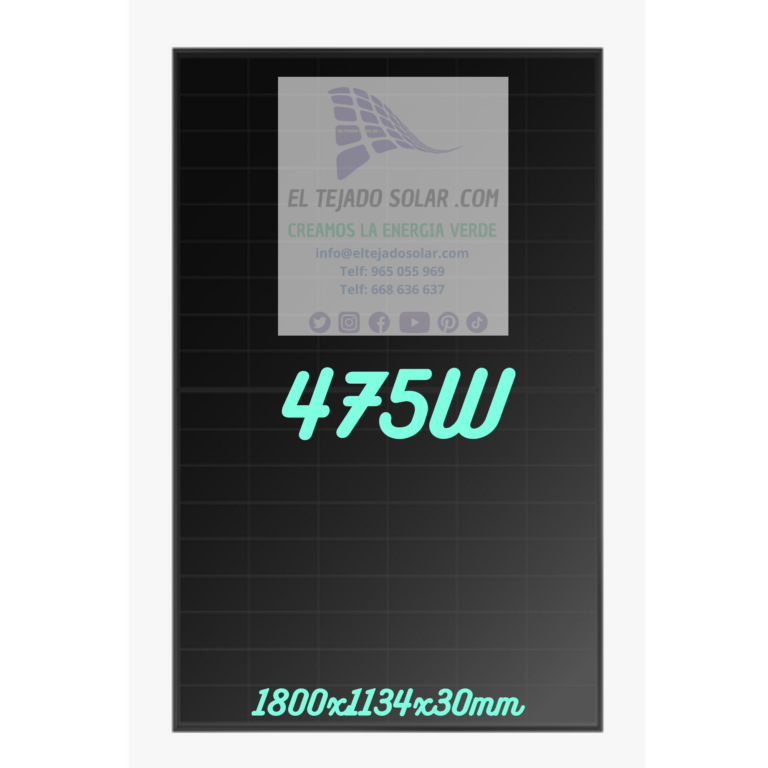 Panel solar LONGi 475 W 108 cel Black HIMO X10 LR7-54HVB