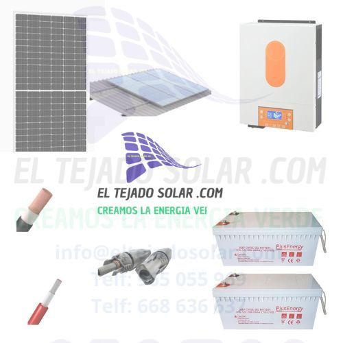 Batería de gel de 6 kWh