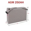 Batería solar AGM 250 Ah 12 V PlusEnergy FT 12-250 Ah