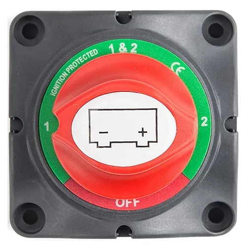 Desconectador de 600A e interruptor 3 posiciones de encendido/apagado de batería Desconectador de 600A e interruptor 3 posiciones de encendido/apagado de batería