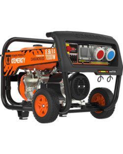 Generador Eléctrico Gasolina CANDANCHU 7000 W 230 V 400 V arranque manual y eléctrico