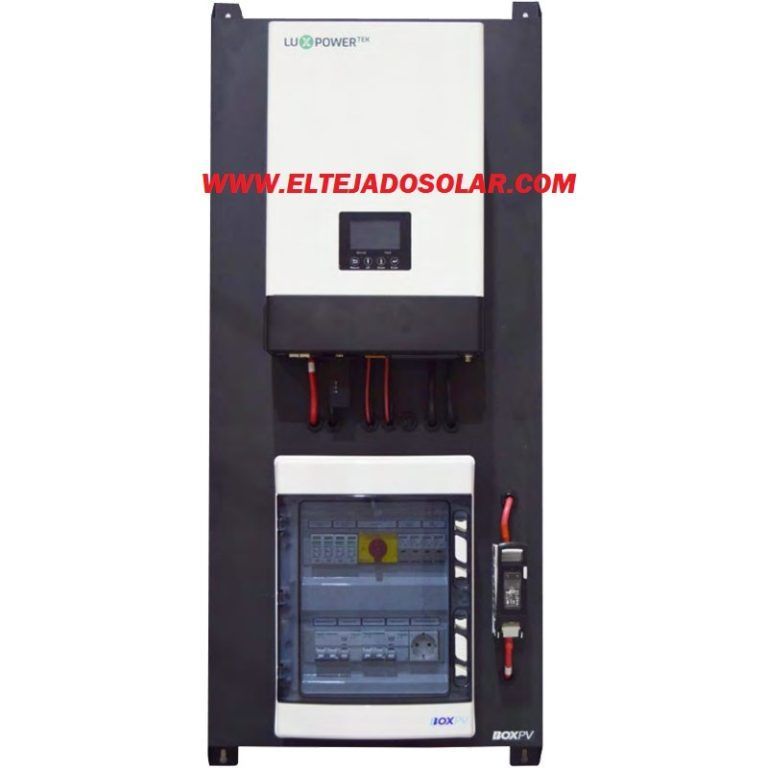 INVERSOR 5 kW HIBRIDO BACKUP RED montado LuxPower SNA 5000 W INVERSOR 5 kW HIBRIDO BACKUP RED montado LuxPower SNA 5000 W