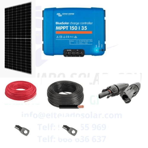 KIT SOLAR AMPLIACION 1000 W ☀️ 150 V 35A ⚡ 24 V 🔋