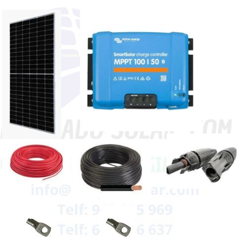 KIT SOLAR AMPLIACION 635 W ☀️ 100 V 50A ⚡ 12 V 🔋