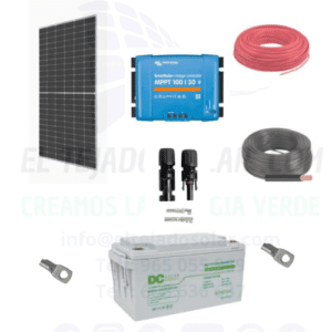 KIT CAMPER 12V REG. VICTRON 100V 30AH AGM 100AH 415 W ☀️