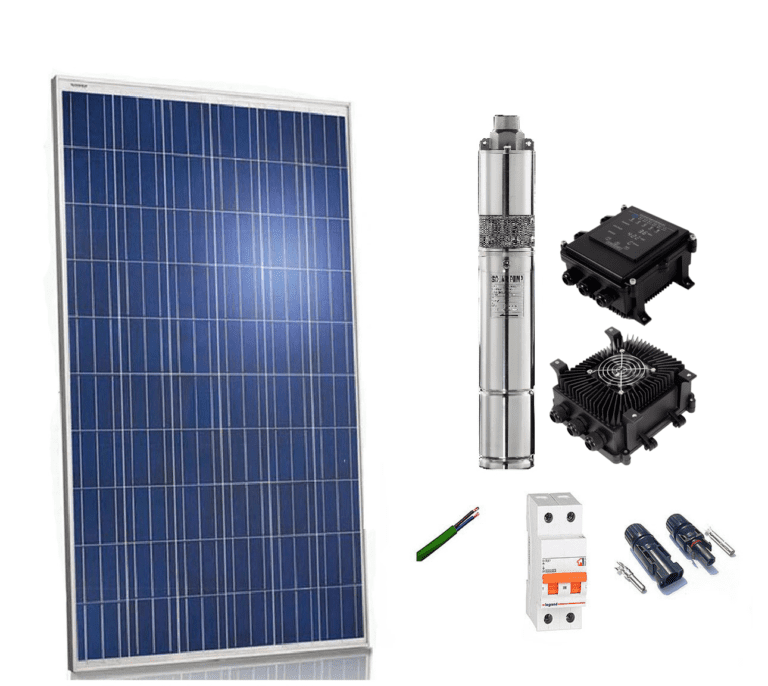 Kit de bombeo solar directo 300 W (35M)