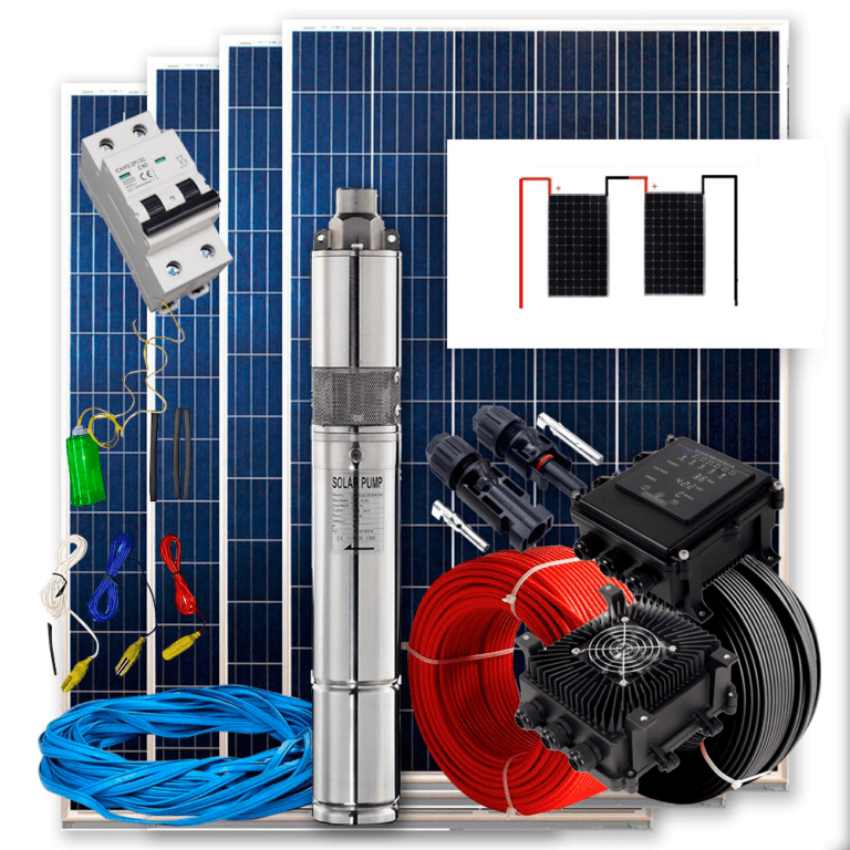 Kit de bombeo solar directo 550 W (54M)