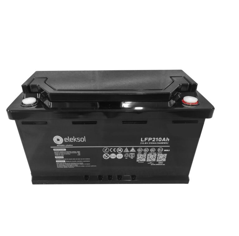 Batería solar Litio Eleksol LFP 12.8 V 210 Ah Bluetooth 2ª Ver