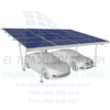 Estructura parking solar 2 plazas