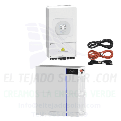 Batería Deye de 10,2 kWh con BMS