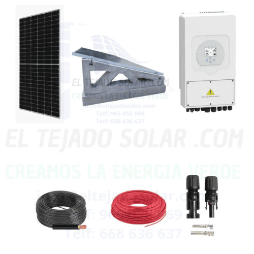 kit Deye HIBRIDO 6 kW 230 V ⚡ panel 620 W 25 kW dia ☀️ LASTRE 🔋 kit Deye HIBRIDO 6 kW 230 V ⚡ panel 620 W 25 kW dia ☀️ LASTRE 🔋