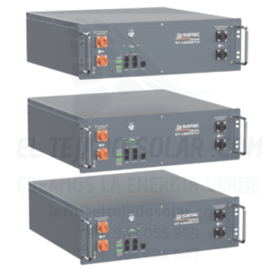 PACK 15660W 3 x Batería Litio 5kWh 48V Suntaic + CABLE
