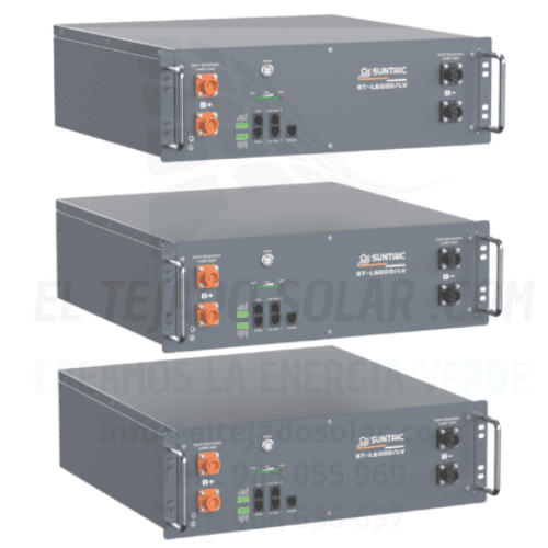 PACK 15660 W 3 x Batería Litio 5 kWh 48 V Suntaic + CABLE PACK 15660 W 3 x Batería Litio 5 kWh 48 V Suntaic + CABLE