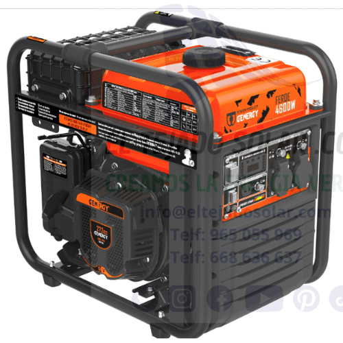 Generador 4600 W inverter feroe genergy