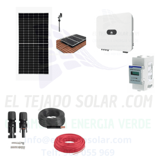 KIT Huawei 10 kW monofásico PANEL 665 W