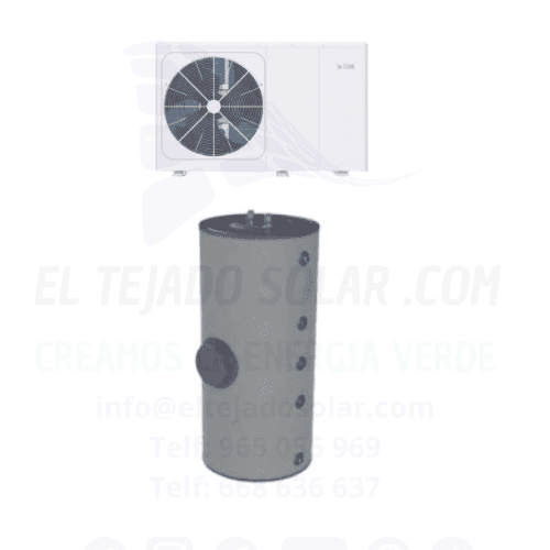Kit aerotermia aquaris 8 kW 100L + acs
