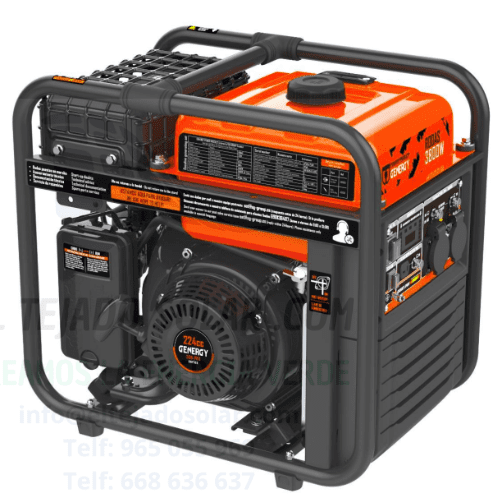 Generador 3800 W inverter rodas genergy Generador 3800 W inverter rodas genergy