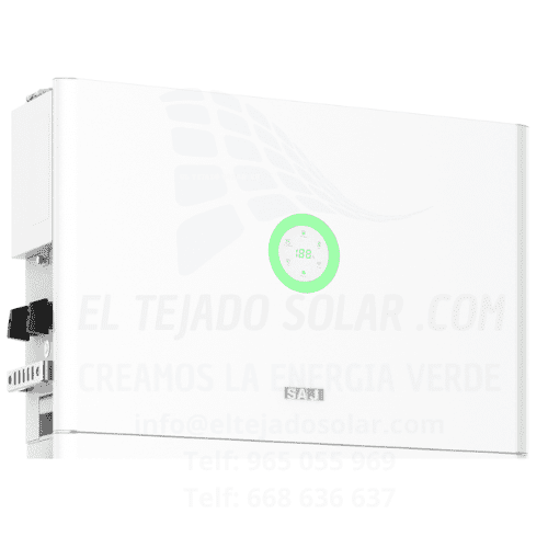 Inversor SAJ 6000 W HS3 version S2 con AIO3 + meter red 230 V Inversor SAJ 6000 W HS3 version S2 con AIO3 + meter red 230 V