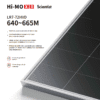 Panel Solar longi 645 W 144 cel HIMO X10 (LR7-72HVD)