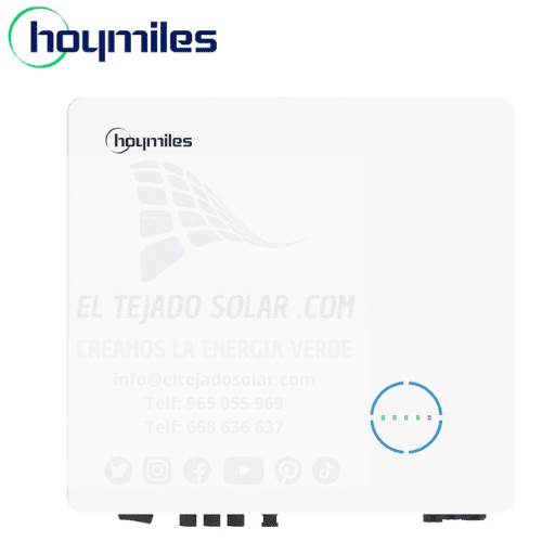 Inversor 3680 W backup Hoymiles (batería 5120 W) AC-coupling