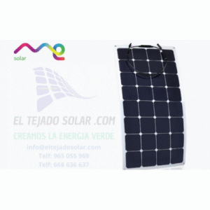 Panel solar 150w 24v flexible ME monocristalino 24.4%