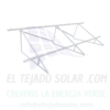 Estructura-suelo-6 modulos Triangulo XL 30-grados