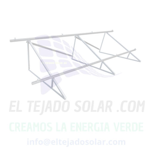Estructura-suelo-SN16 módulos Triangulo XL 30-grados