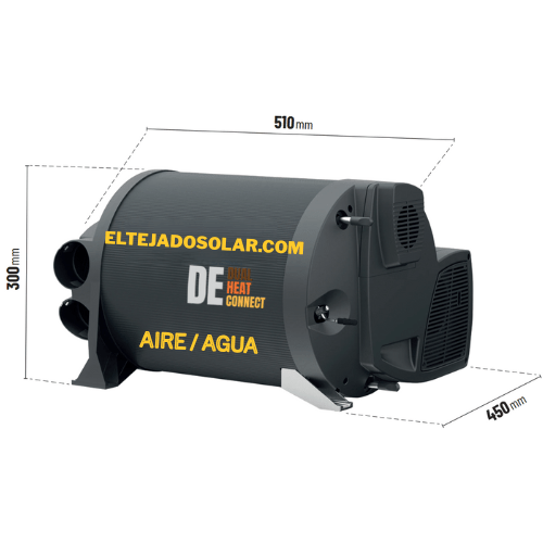 Boiler Calentador DualHeat DE Connect Doble Agua + Aire Camper Autocaravana Barco