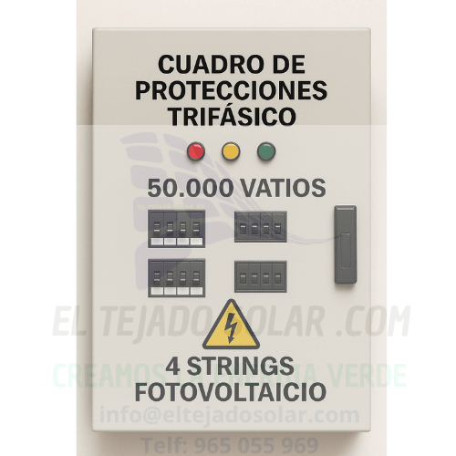 Cuadro de Protecciones 50 kW 4 MPPT 1K Vdc Cuadro de Protecciones 50 kW 4 MPPT 1K Vdc