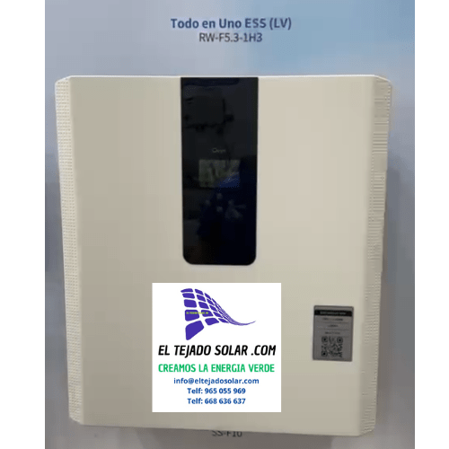 Inversor Deye rw f 5.3 kW 1H3 inversor+backup+batería 48 V Inversor Deye rw f 5.3 kW 1H3 inversor+backup+batería 48 V