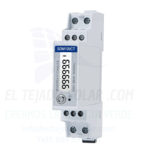 Vatímetro monitorización SIGENEREGY power monofásico 230 V 100A