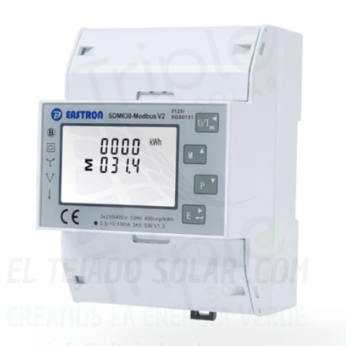 Vatímetro monitorización SIGENEREGY power trifásico 380 V 100A