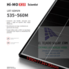 Panel LONGi 540 W 144 CEL. HIMO X10 Black HVH
