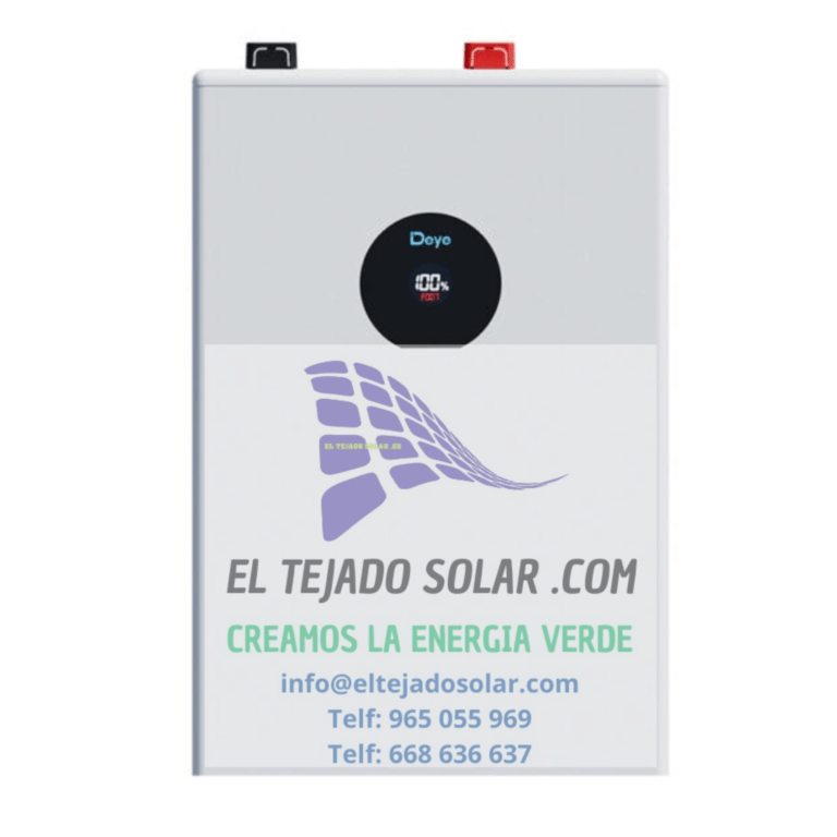 Batería Litio Deye 5120 W 100 Ah 48 V SE-F5-C-PRO