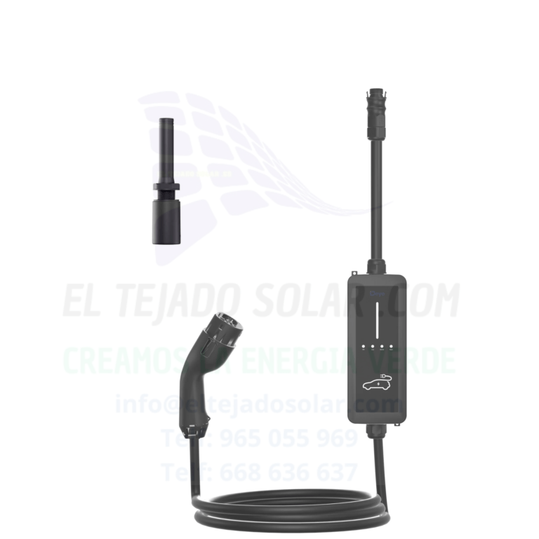 kit cargador Deye + antena LoRa sun-evse 7K/ 22 kW 230 V/400 V