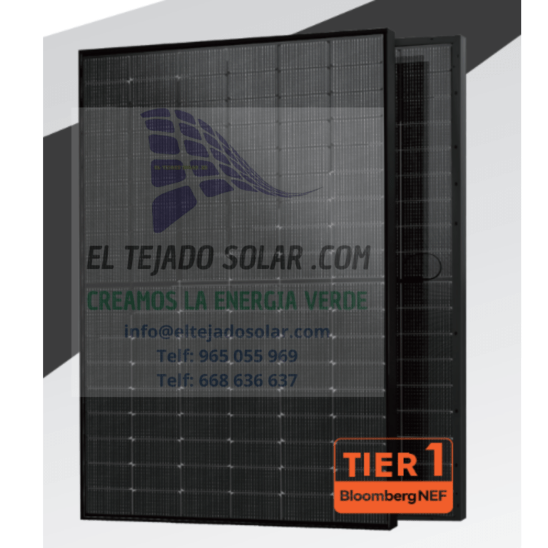 Panel solar Hanersun 510 W Bifacial Full Black 108 Cel N-Type