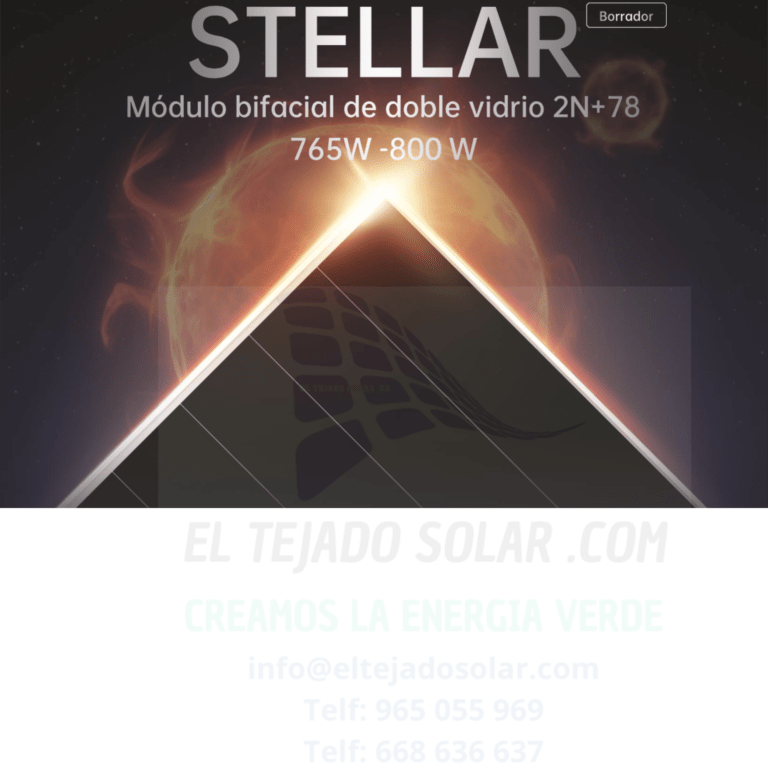 Panel solar Bifacial 765 W AIKO A-GRH 2N+78 Eficiencia 23.9%