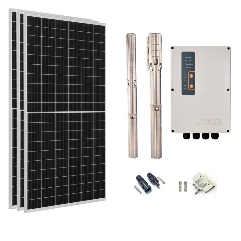 kit de bombeo solar BELENUS 3000 W 140m Profundidad