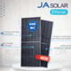 Panel JA Solar 605 W bifacial N-TYPE Deep Blue 4.0