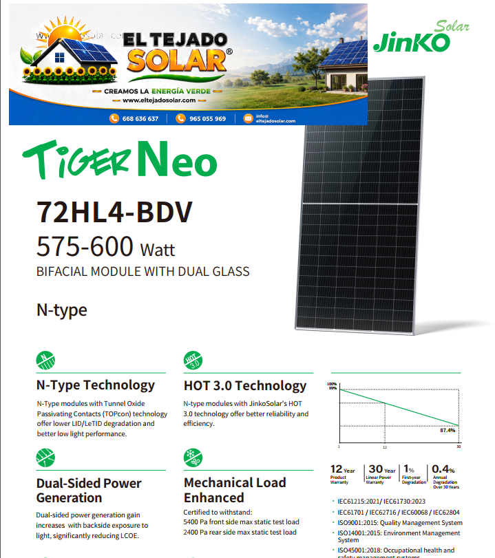 Panel-Solar-Jinko-Tiger-Neo-Bifacial-590W-144 Células Panel-Solar-Jinko-Tiger-Neo-Bifacial-590W-144 Células