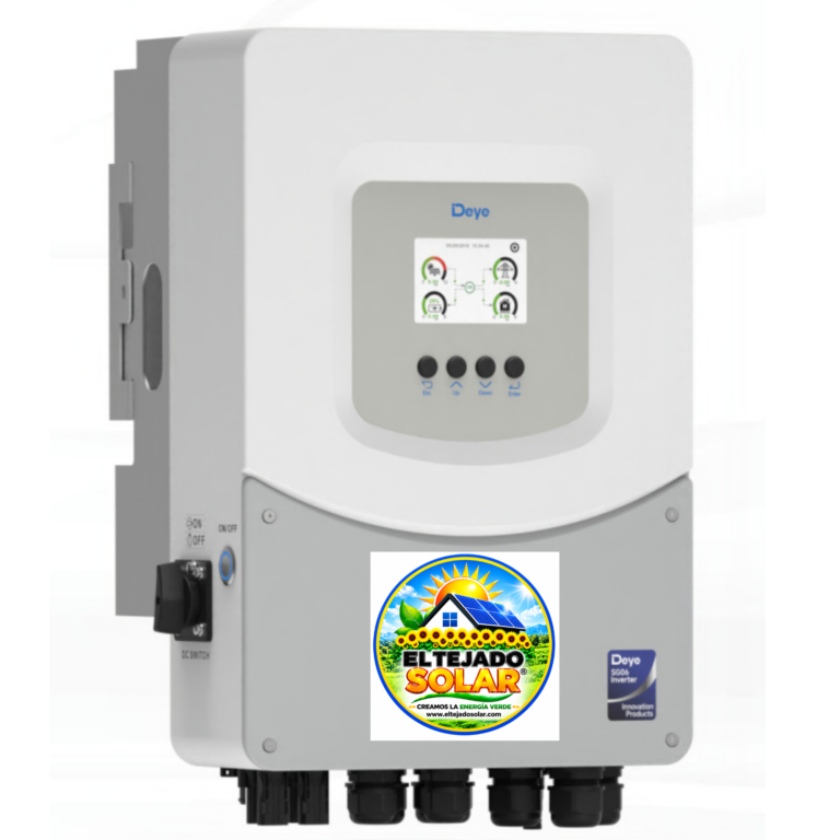Inversor híbrido monofásico Backup 6kW Deye SUN-6K-SG06LP1-EU-BM2